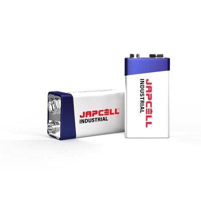 JAPCELL Industrial 9V / 6LR61 alkaline batteri 10 st paket